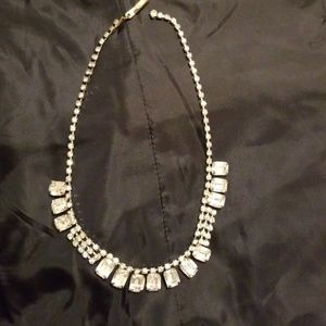 1950s rhinestone necklace